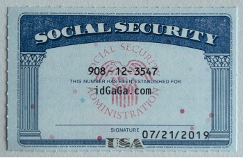 SSN Card